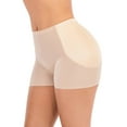thumbnail image 4 of FANNYC Women Butt Lifter Padded Control Panties Boyshorts Seamless Enhancer Underwear Shapewear Waist Cincher Body Shaper Briefs Booster Booty Shorts, 4 of 7