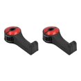 thumbnail image 4 of Riwesomey Gancho para reposacabezas de coche 2 en 1, colgador trasero Universal para ropa, cierre automático, Clip plegable, bolso, monedero, organizador Rojo 2piezas Riwesomey CBP159907, 4 of 6