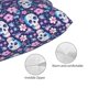 thumbnail image 3 of Balery Skull Purple Flower Funda de Cojín Estampada, Regalos para Mujeres, Regalos de Amor para Ella, Regalos para Novia o Esposa, Funda de Almohada-20"x30", 3 of 6