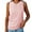 Pink, variant on Fashion Women Sleeveless T Shirts Summer Beach Tank Tops Vest Ladies Loose Kaftan Tunic Blouse PLus Size Black S
