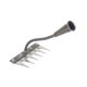thumbnail image 2 of Rastrillo desmalezador de metal resistente para jardín, herramienta para cultivar, labrar tierra, parterres y jardines. 6 dientes, 2 of 8