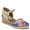 Coral Multi, variant on Baretraps Womens Ocean Cork Ankle Strap Espadrilles Pink 9 Medium (B,M)
