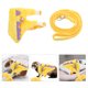 thumbnail image 1 of unbranded 1Jgo Correa Para Mascotas Con Arnés Y Antiescape En Color Amarillo Para Uso Diario, 1 of 8