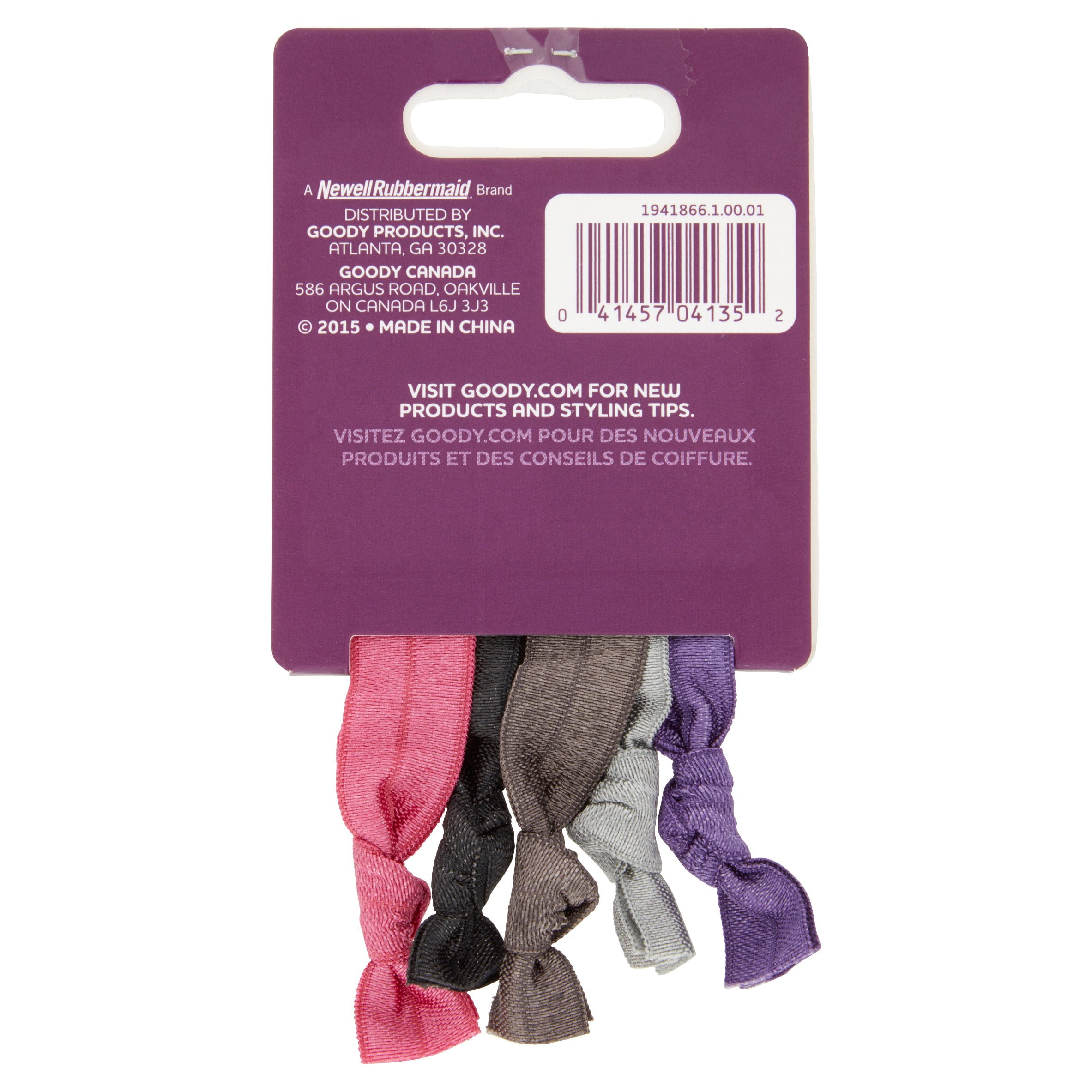 Goody Ouchless Ribbon Elastics 5 count