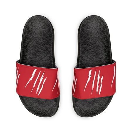 

Effete Feline Claw Marks Scratch Men Removable-Strap Sandals