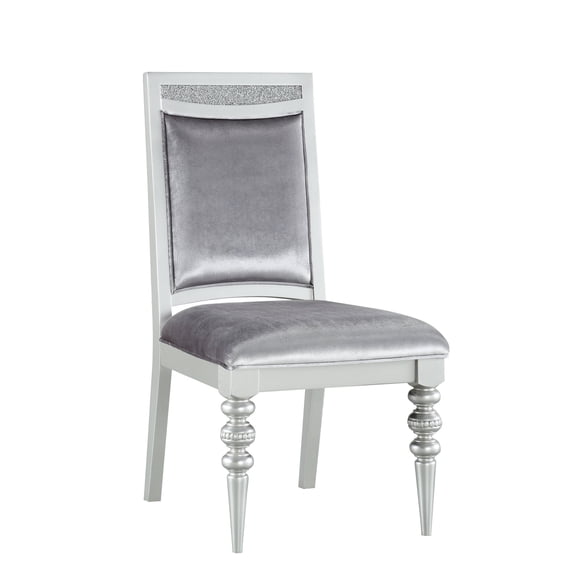 Set of 2 Stationary Side Chairs | High - Backed Comfort for Dining | Synthetic Wood Frame | Handles Normal Wear and Tear