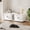 White, variant on Ataucjin Double Cat Litter Box Cabinet, Litter Box Enclosure with Double Room, Hidden Litter Box Tv Stand, Litter Box Furniture Hidden for 2 Cats, Cat House, TV Stand with Cat Litter Box