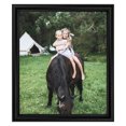 thumbnail image 5 of ArtToFrames 4" x 17" Black Picture Frame, 4x17 inch Black MDF Poster Frame (WOM-4102),  Pack, 5 of 8