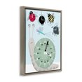 thumbnail image 3 of Stupell Industries Learning Time Bugs Brown Framed Floater Canvas Wall Art design by Carla Daly, 21 x 17, 3 of 9