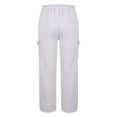thumbnail image 4 of Dagugfen Mens Sweatpants Straight Leg Elastic Waist Drawstring Loose Comfy Casual Workout Sports Pants, 4 of 5