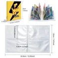 thumbnail image 2 of Trading Card Binder, 4-Pocket Album Book Holder, Fits for TCG Game 240 Cards（QQBD5), 2 of 5