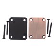 thumbnail image 4 of 2pcs GV115 Electric Guitar Neck Plate Bass Guitar Neck Strength Connecting Board Joint Plate with 4 Screws, 4 of 8