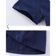 thumbnail image 6 of Bellafa Toddler Girl Casual Summer Cotton Dress Little Girls Ruffle Bottom Applique Short Sleeve Dresses 2-7 Years, 6 of 7