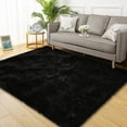 thumbnail image 2 of Luxury Modern Plush Fluffy Velvet Rug 5 x 8 ft, Faux Wool Rugs with  Non-Slip & Washable,for Bedroom Living Room Nursery, 2 of 13