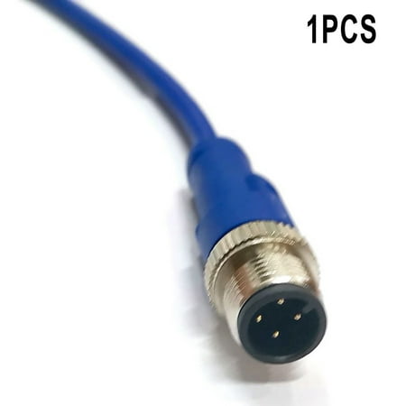 

Leke 1 Piece M12 Sensor Connector 2-8 Pin Male/Female Aviation Type A Plug IP67