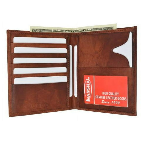 Genuine cowhide leather European hipster wallet 502CF