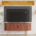 thumbnail image 4 of 47.2 - pulgada mesa de TV con sliding door y almacenamiento para sala de estar o dormitorio, 4 of 8