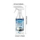 thumbnail image 3 of Car Windshield De-icer Snow Melting Spray Deicing Agent Fast Ice Melting Spray Defrosting Anti Frost Spray Windows Mirrors and Wipers 3.35 oz Aerosol, 60ml, 3 of 8