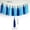 Blue, variant on Tassel Garland Party, Paper Tassel Banner with Hanging String, Tissue Tassel Garland for Birthday Baby Shower Wedding Graduation Decor, DIY Party Streamers Set