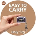 thumbnail image 4 of Mini Camera 1080P HD Camera, Portable Pocket Camera One Click Photo Video Loop Recording Rechargeable Battery, Small Camera for Travel Sports Daily Recording Security Use, 4 of 6