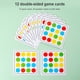 thumbnail image 4 of Juego de mesa de rompecabezas con diapositivas a juego de colores rompecabezas de madera juguete para regalo para niños y niñas, 4 of 8