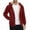 Wine, variant on Babcutegg Mens Full Zip Fleece Hoodie Sherpa Lined Long Sleeve Warm Fall Winter Sweatshirt with Pockets Size 3XL