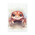 thumbnail image 2 of Watercolor Crab Painting 2 - Nursery Collection- Bedtime Stories, 2 of 7