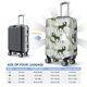 thumbnail image 4 of Fotbe green plaid Moose tree Funda Protectora para Equipaje, Antirrayones y Resistente a la Suciedad, Compatible con Maletas de 18 a 32 Pulgadas-X-Large, 4 of 7