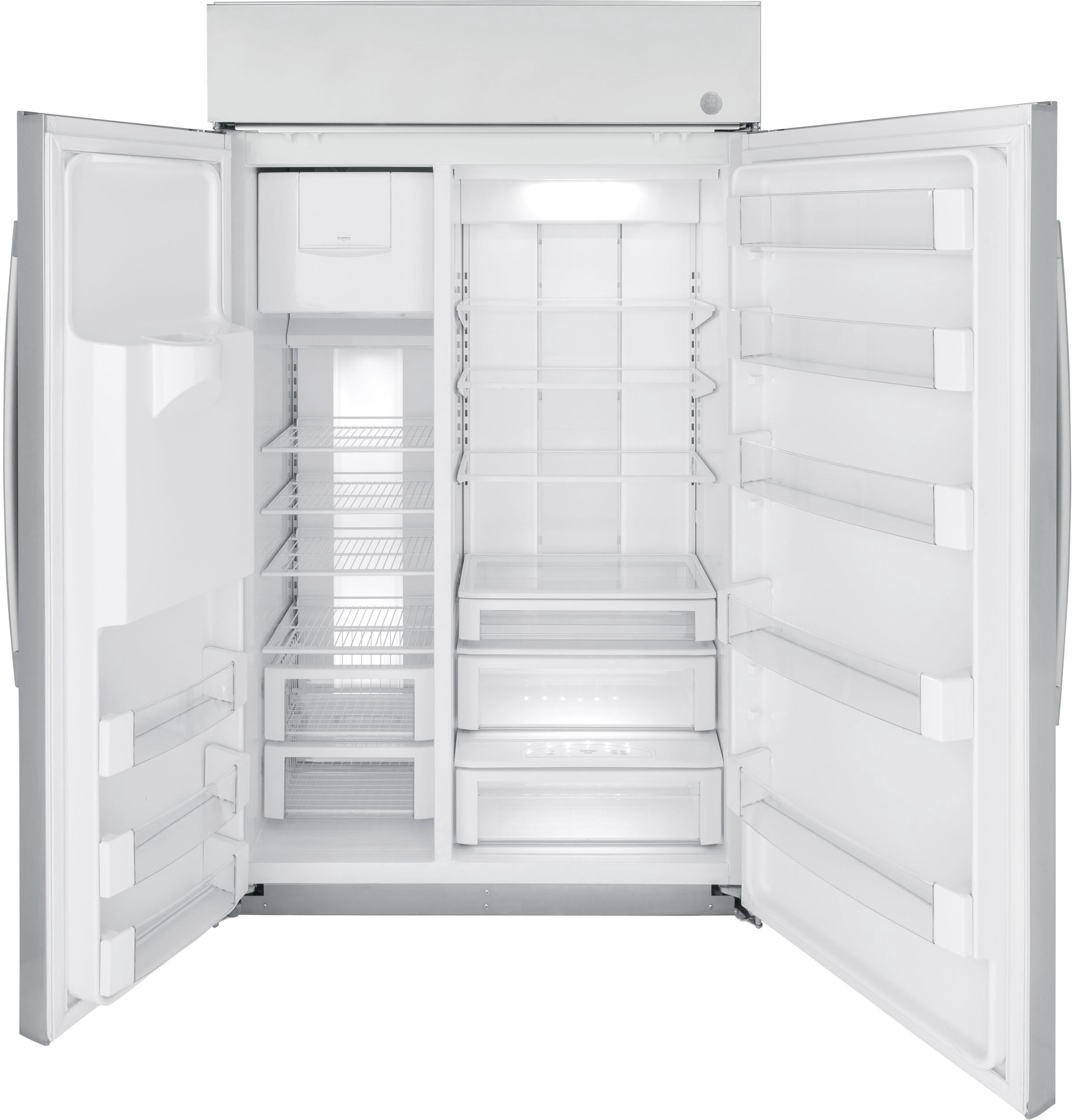 GE APPLIANCES PSB48YSNSS side by side built in refrigerator