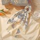 thumbnail image 4 of 17km Fash Retro Colgante Goma Flor H Corbata Nudo Cinta Mujeres, 4 of 4