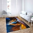 thumbnail image 3 of Personalized Rug, Custom Rug, Personalized Gift Rug, Soft Rug, Printed Rug, 3D Rug, Horse Design Rug, Nursey Rug, Non Woven Non Slip Rug, 1.7'x2.3' - 50x70 cm, 3 of 9