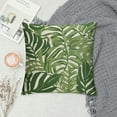 thumbnail image 2 of Nawypu  Tropical Green Leaves Pillow Covers  Modern Botanical Palm Leaf Decor Throw Pillows Summer Decorations Pillow Case Square Cushion Cover Decor for Sofa Couch Bed, 2 of 5