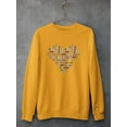 thumbnail image 3 of I Love You Baby Heart Sweatshirt Men -Image by Shutterstock, Male Small, 3 of 4