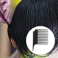 thumbnail image 4 of 3xMen's Oil Back Head Styling Peine Para El Cabello Peluquería Cepillo De Dientes Anchos Salón 3 piezas, 4 of 8