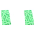 thumbnail image 3 of sweethay PVA Esponja de baño Reutilizable Lavable Removedor de piel muerta Interior Hogar Cuello Brazo Esponjas de limpieza corporal Verde Verde 2Conjunto, 3 of 6