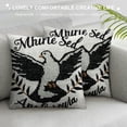 thumbnail image 3 of Qinduosi Inspirational Bible Verse Decorative Throw Pillowcase Give Us This Day Our Daily Bread Cozy Linen Cushion Covers Rustic Pillow for Living Room Bedroom Home Decoration Zipper, 3 of 5