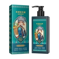 Plant-Based Hair Color Cream (Chestnut Brown) 207ml - Ammonia-Free & Gentle Hair Dye - With Natural Botanicals