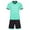 GN1, variant on TOOYOU Girls Outfits Kids Short Sleeve T Shirt And Mesh Shorts Soccer Football Set Competition Training Suit Fashion Casual Clothing Set Blue Size 5-6 Years