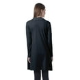 thumbnail image 4 of Moomaya Womens Full Sleeves Shrug Open Front Long Lightweight Casual Cardigan, 4 of 7