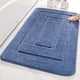 thumbnail image 4 of Alfombrilla de baño con forma de dorso de fibra ultrafina, antideslizante, almohadilla absorbente de color sólido, alfombrilla para puerta de baño, 4 of 6