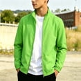 thumbnail image 2 of Gfyviroh Teen Boys Sport Jacket Stand Collar Zip Up Windbreaker Lightweight Casual Kids Long Sleeve Outerwear 12-18 Years, 2 of 9