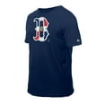 thumbnail image 2 of Men's New Era Navy Boston Red Sox Dominican Republic Flag Logo T-Shirt, 2 of 4