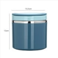thumbnail image 4 of 2X Soup Vacuum for Hot Food, 1000 Ml Food Flask Stainless Steel Vacuum Insulated Food Jars with Handle,2 x thermos bottle,blue, 4 of 6