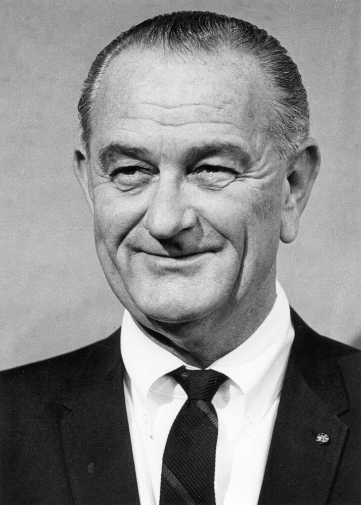 Lyndon Baines Johnson /N(1908-1973). 36Th President Of The United