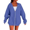 thumbnail image 4 of XXWXYD Kids Zip Up Hoodie Cozy Cotton-Polyester Sweatshirt Long Sleeve Jacket with Pockets Winter Fall Outerwear, 4 of 6