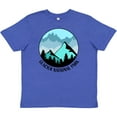 thumbnail image 3 of Inktastic Glacier National Park Montana Mountains Youth T-Shirt, 3 of 5