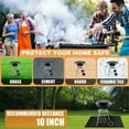 thumbnail image 3 of Fireplace Mat - Barbecue Floor Mat - Grill Mat - Flame Retardant Mat in Front of Fireplace - Floor Protector for Stove, Fireplace, Barbecue and Grill 100X120CM, 3 of 5