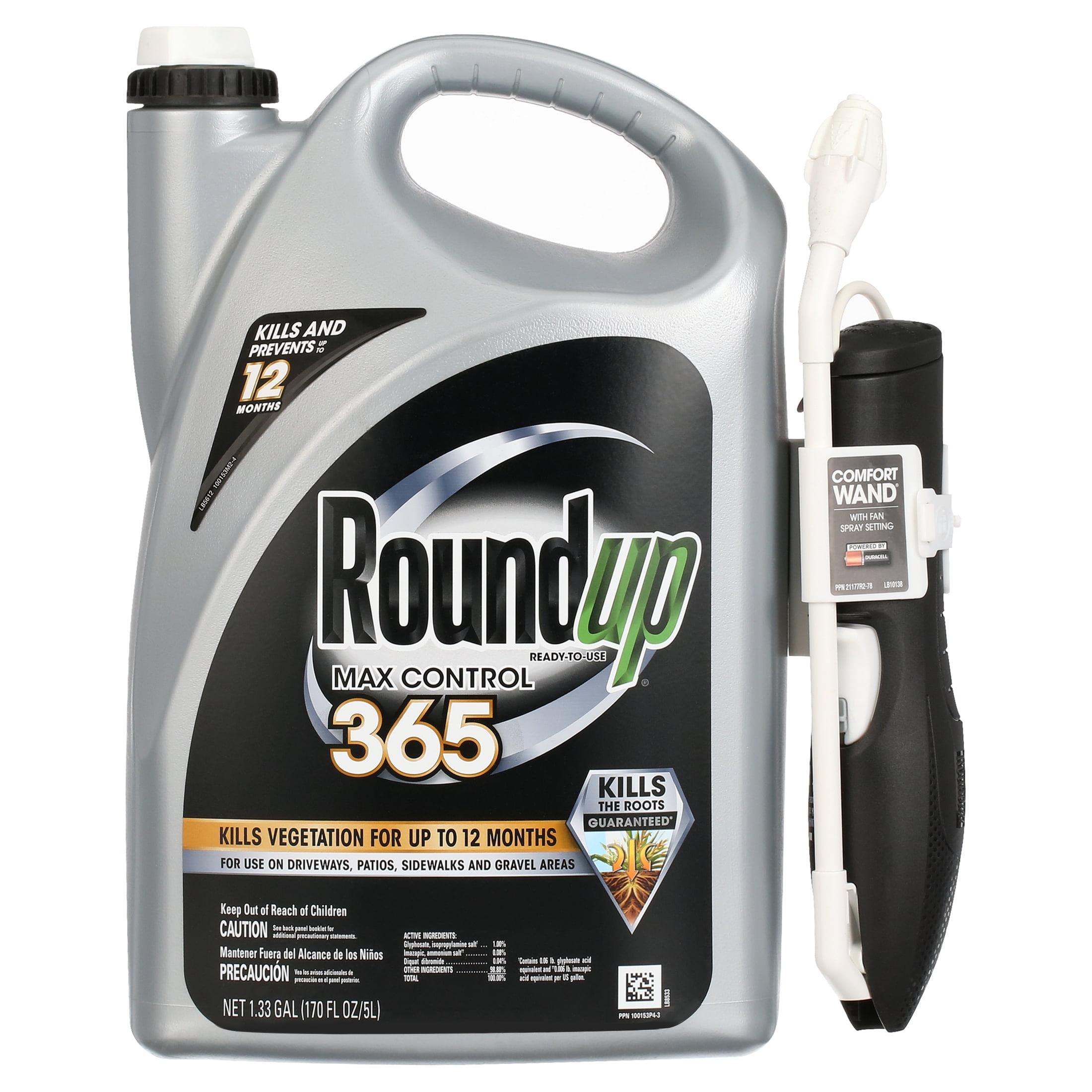 Roundup Ready-To-Use Max Control 365 with Comfort Wand 1.33 gal. - 3
