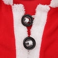 thumbnail image 4 of Disfraz de Papá Noel para niños pequeños, conjunto de ropa de abrigo de Papá Noel para Navidad, conjunto a juego para niñas de Navidad, mi primer atuendo navideño para bebés para niños pequeños de 12, 4 of 8