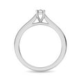 thumbnail image 4 of Diamond 1/6 Ct.Tw. Solitaire Ring in 10K White Gold, 4 of 4